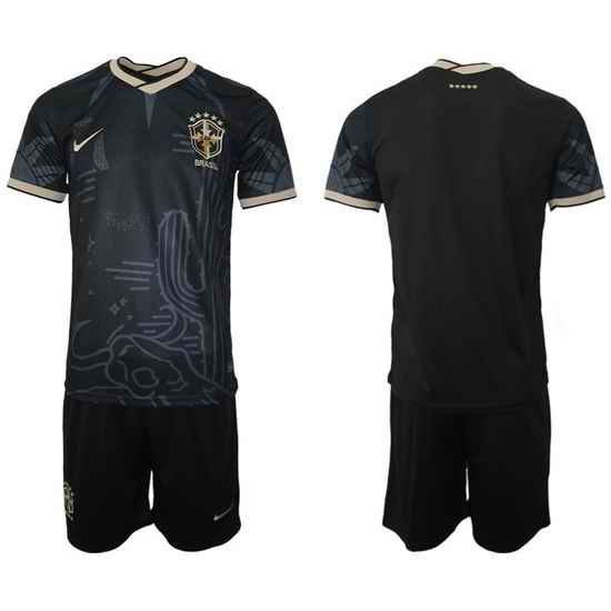 Men FIFA 2022 Brazil Soccer Jersey 062